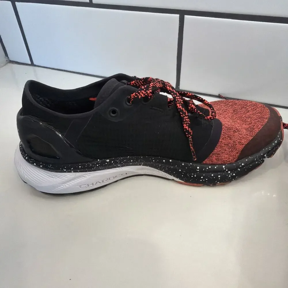 Under‎ Armour Charged Bandit 2 Womens Running Shoes Red Black Size 6.5